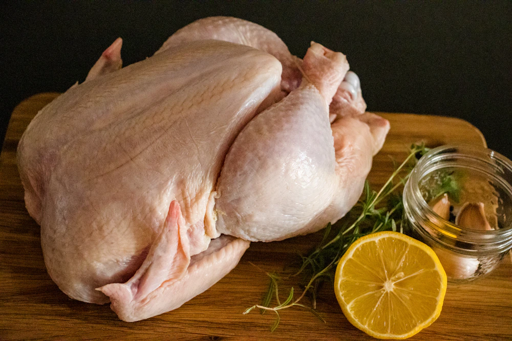 Chicken prepared for family meals